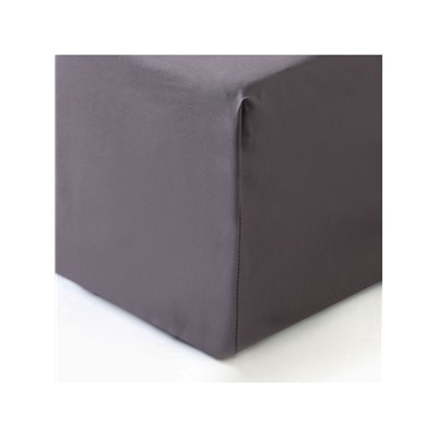 Простыня на резинке 1.5-спальная «Этель» Carbon, 140×200+30 см, перкаль