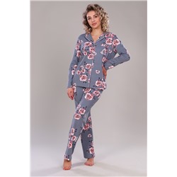 Пижама с брюками ТК 215 роз НАТАЛИ, 1066879