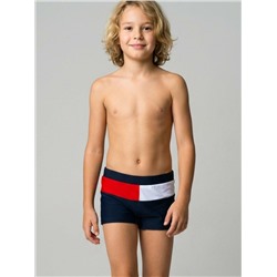 Плавки-шорты трикотажные для мальчиков, средней длины