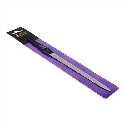 Mertz Пилочка для ногтей металлическая с сапфировым напылением A 50-8, 18 см 192