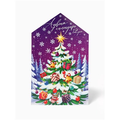 Адвент-календарь новогодний на 12 дней, сладкий подарок «Новый год»