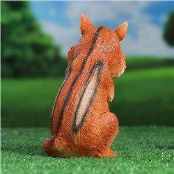 Садовая фигура из гипса «Бурундук Боря», 10×16×19 см