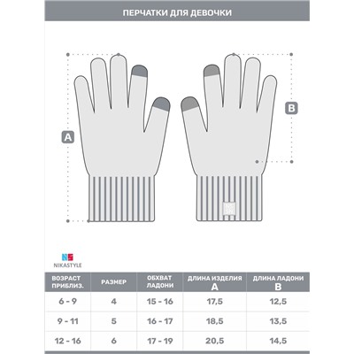 439236 NIKASTYLE Перчатки