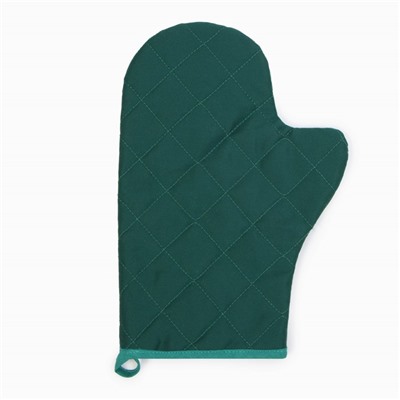 Кухонный набор подарочный Leaves: полотенце, варежка-прихватка, кисть, лопатка, венчик