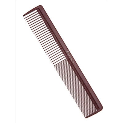 Dewal Профессиональный гребень для волос комбинированный / Carbon Bordo 6039 CBN, 21,5 см 20822