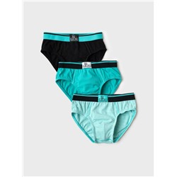 Трусы трикотажные для мальчиков - брифы, 3 шт в комплекте