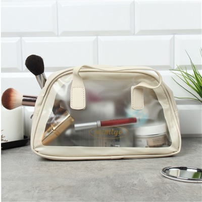 Косметичка 28х13х17 см / GENA-45 /уп 100/два отделения (Голубой)