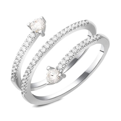 Кольцо, куб.циркон., FYN-17140