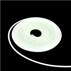 Гибкий неон Luazon Lighting 6×12 мм, IP65, 5 м, SMD2835, 120 LED/м, 12 В, свечение белое