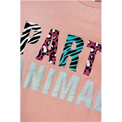 Футболка для девочки 51267 (Нежно-розовый)