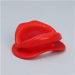 Тренажёр для мышц лица «Губки», 7.3×7.5 см, красный