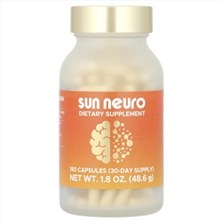 Sun Chlorella, Sun Neuro, 180 капсул (166 мкг в капсуле)