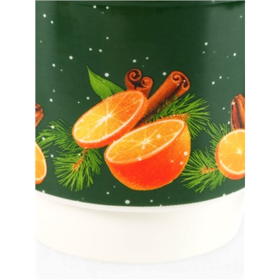 Подарочный набор новогодний «С новым годом»: кружка 350 мл., шоколадная бомбочка с маршмеллоу 35 г