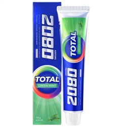 Паста Зубная AEKIUNG 2080 Dental Clinic Green Fresh Зеленая мята 120 гр