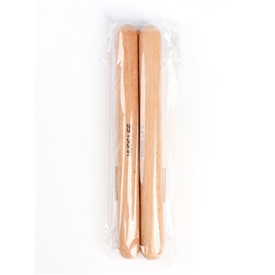 Набор ритмических палочек, 2 шт., Клавесы Music Life, 20×4×2 см