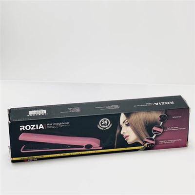 738-HR Щипцы д/ выпрямления волос HR-738 (35W 220-240V керам.пласт ) ROZIA (х1) - АКЦИЯ