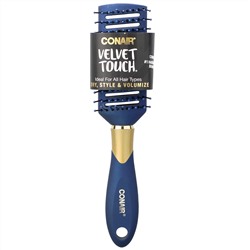Conair, Продуваемая расческа Velvet Touch для сушки, укладки и придания волосам объема, 1 шт.