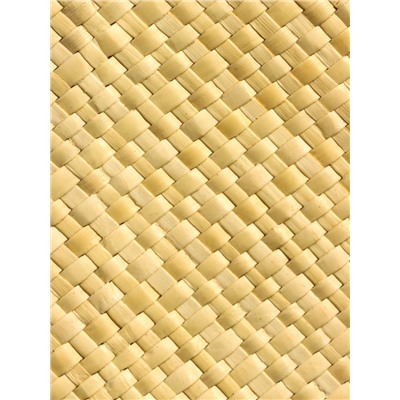 Сумка плетёная из пандана, 25×18×38 см, бежевая