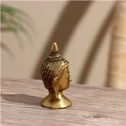 Сувенир «Голова Будды», 5.5 см, латунь