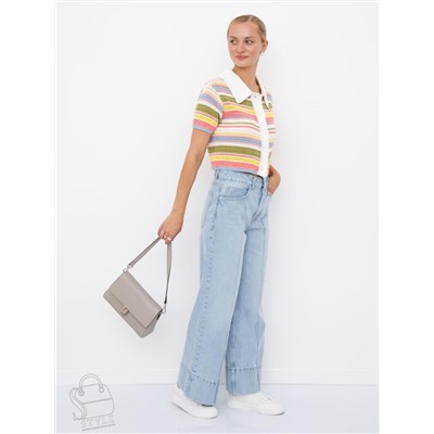 Сумка женская кожаная 2011VG off white Vitelli Grassi
