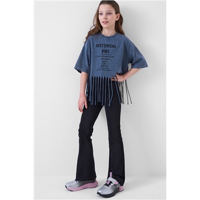 Фуфайка трикотажная для девочек (футболка) PLAYTODAY, 1242972