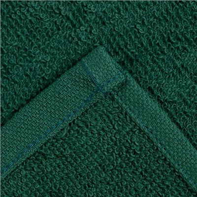 Салфетки махровые декоративные «Этель», 6 шт., 30×30 см, хлопок 100%, зелёные