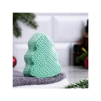 Бомбочка для ванн «Елочка» с ароматом мандарина, 120 г