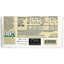 Chocolove, XO, миндаль и морская соль в темном шоколаде 60%, 90 г (3,2 унции)