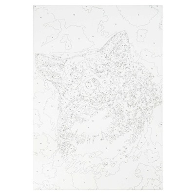 Картина по номерам 20х30 см "КОРГИ С СИРЕНЬЮ" живопись с красками и кистью 67918 Феникс