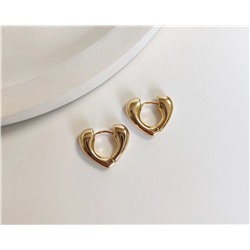 Серьги Сердечки
