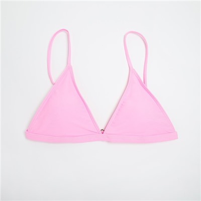 Топ купальный с треугольными чашечками женский MINAKU, размер 48, розовый