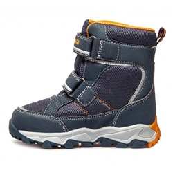 92M-TG-1531 син/оранж Ботинки зима для мальчиков (23-28)/12