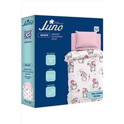 КПБ юниор поплин "Juno" (40х60) рис. 16635-1/13164-1 Милые зайки