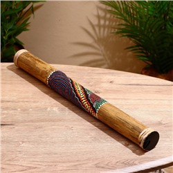 Сувенирный музыкальный инструмент «Посох дождя», 50 см, МИКС