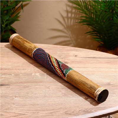 Сувенирный музыкальный инструмент «Посох дождя», 50 см, МИКС