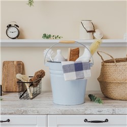 УЦЕНКА Ведро эмалированное, 12 л, без крышки, цвет МИКС