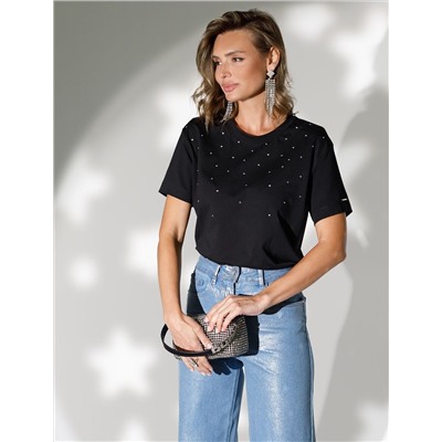 VILATTE Футболка D49.124