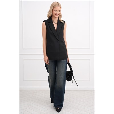 Женские джинсы багги с высокой посадкой Happyfox