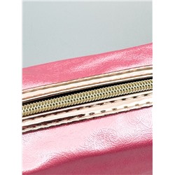 Sunflower Косметичка-пенал женская 375, тиснёная, розовый 7529