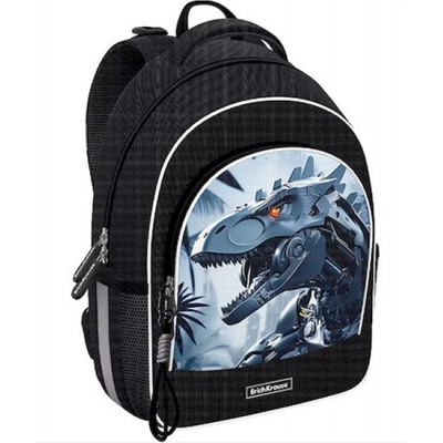 Рюкзак школьный ErgoLine "Techno Dino" 15L 39х28х14 см 64924 ErichKrause