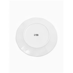 Тарелка плоская «Ромашки», d=21.5 см, керамика