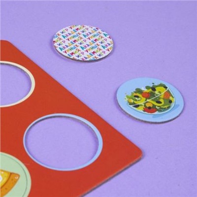 Лото Развивающее "Органы чувств и эмоции" 158х130мм 6 полей 36 фишек коробка (093416) 35311 Хатбер