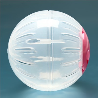 Шар для грызунов, 12 см, розовый