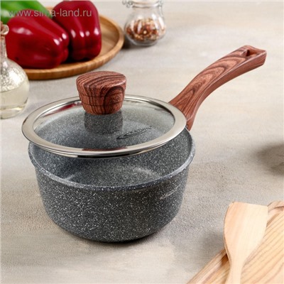 УЦЕНКА Ковш 1.3 л ПИРИТ d=16 см стекло