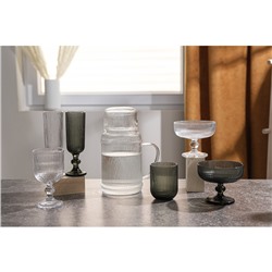 Стакан Magistro «Грани», 260 мл, 7.5×9.5 см, стекло, графит