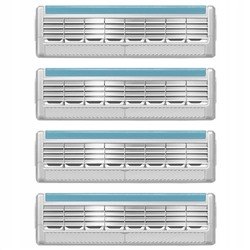 Кассеты для бритвы Schick (Wilkinson Sword) QUATTRO Titanium Precision Sensitive (4шт)