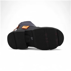 Ботинки демисезонные 5921-5В черно синие