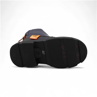 Ботинки демисезонные 5921-5В черно синие