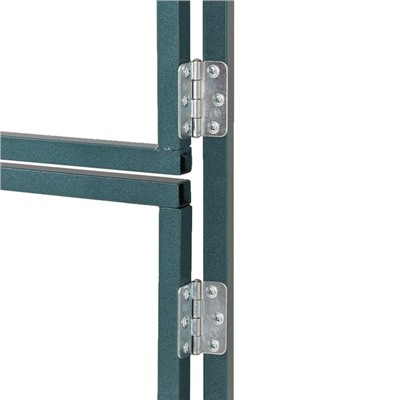 Теплица (каркас), 6×3×2 м, металл, профиль 20×20 мм, шаг дуги 1 м, без поликарбоната, МИКС