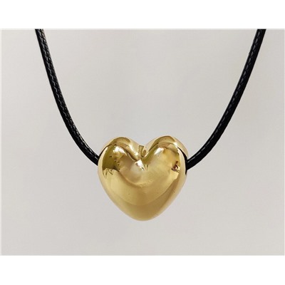 Подвеска Сердце на шнурке
